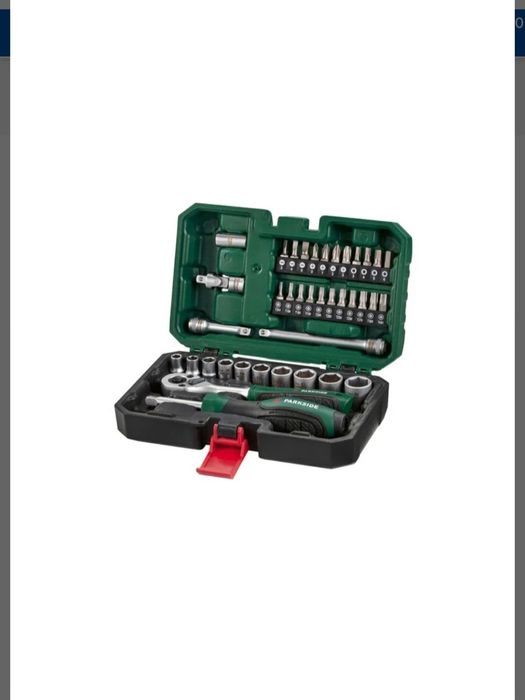 conjunto de 39 chaves de roquete parkside