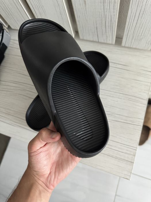 Сланцы оригинал Nike Calm Slide Black шлепанцы тапки