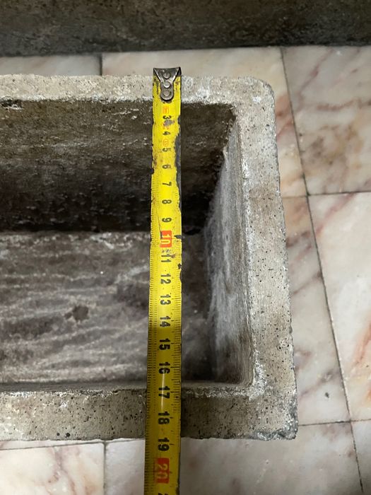 Vasos cimento decorativos