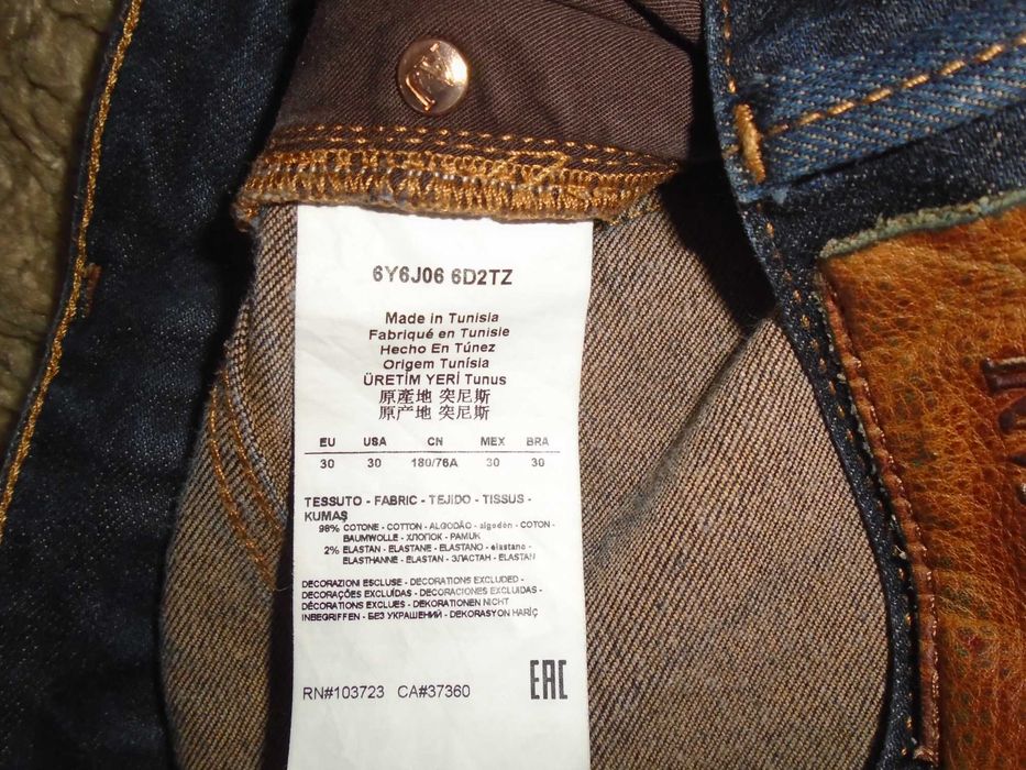 Джинсы Armani Jeans Italy W30 L32