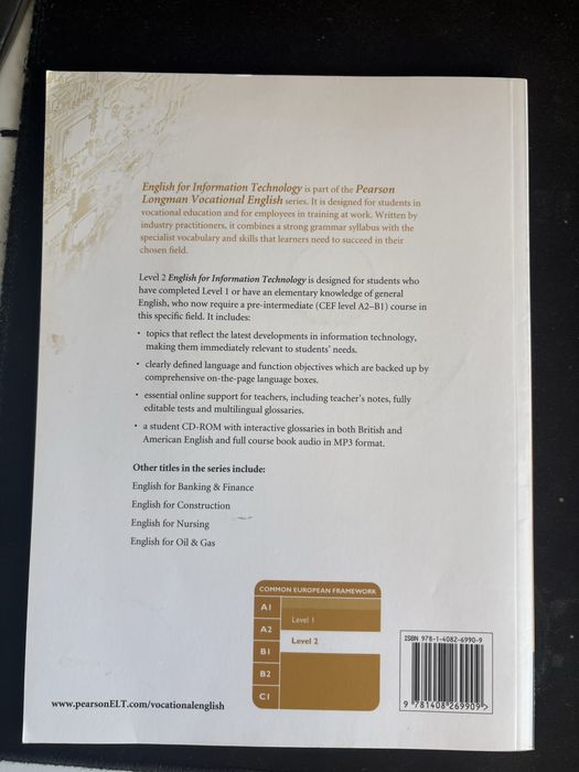 Książka do zawodowego angielskeigo