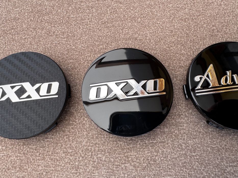 Dekielki felg 60 mm Oxxo Advanti nowe. Kołpaki dekle Cena za 4 szt hur