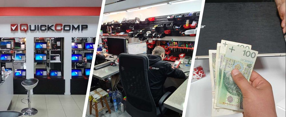 Tanie Laptopy / Komputery / Konsole Quick-Comp Przemyśl RATY GWARANCJA