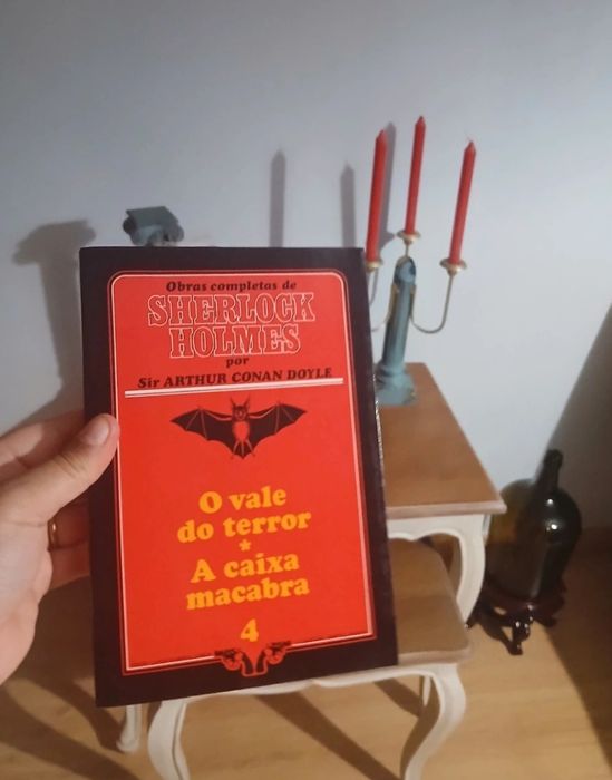 5 livros - policiais - Stanley Gardner e Conan Doyle