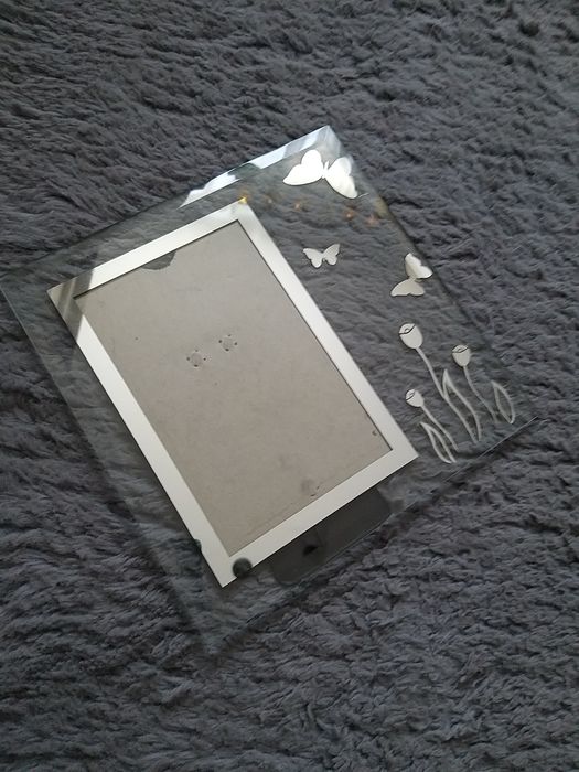 Zestaw 2 szt szklany ramek na zdjęcie 10x15