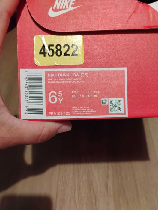 Nike Dunk Low ORYGINALNE r.39
