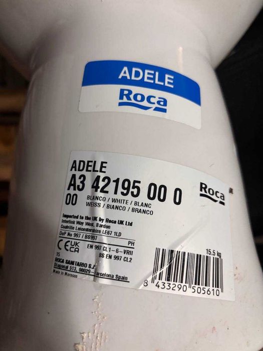 Nowe miska kompakt WC spłuczka Roca Adele/Combi