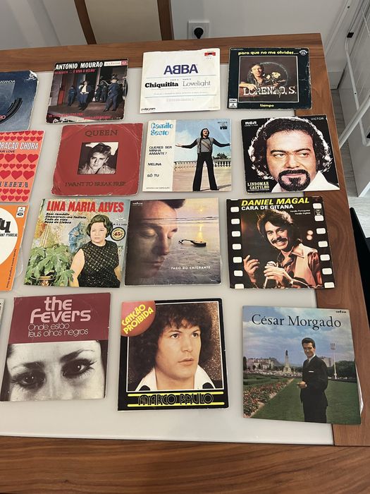 Discos de vinil anos 70/80/90