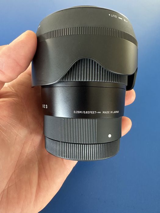 Обʼєктив Sigma 23mm F1.4 DC DN, байонет Sony E (для APS-C)