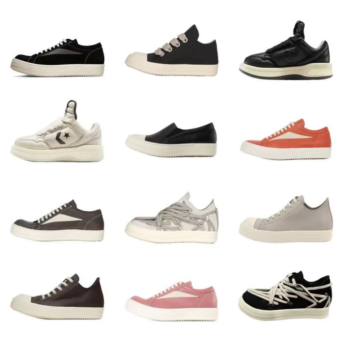 Rick Owens/Geobasket/Ramones/Drkshdw/Megalace/Vans/Turbowpn/Abstract/