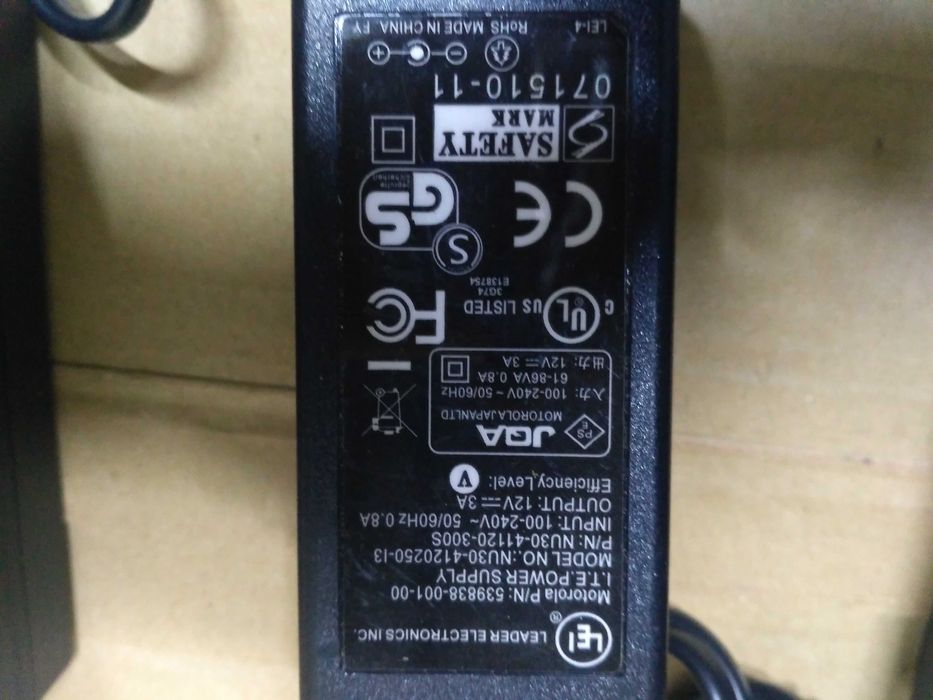 Блок живлення 12V 3A. Адаптер питания, НОВИЙ  блок питания 12в