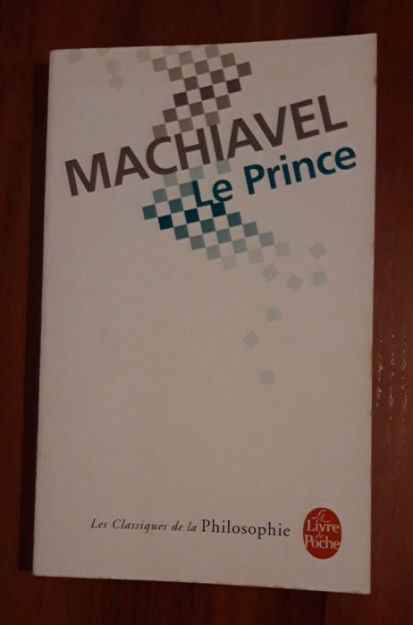 Livro "Le Prince" de Nicolas Machiavel