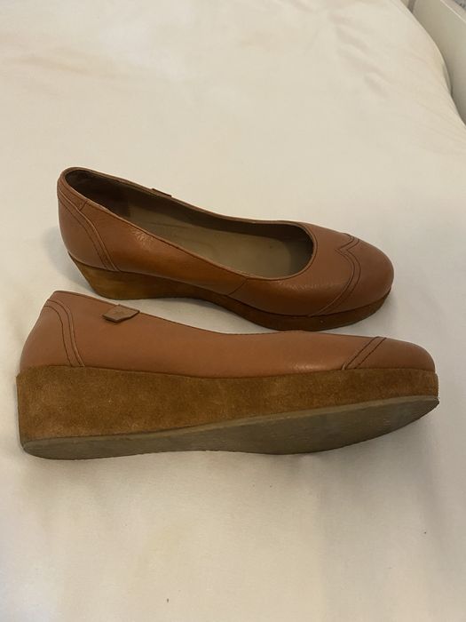 Sapatos Cubanas 40 Camel