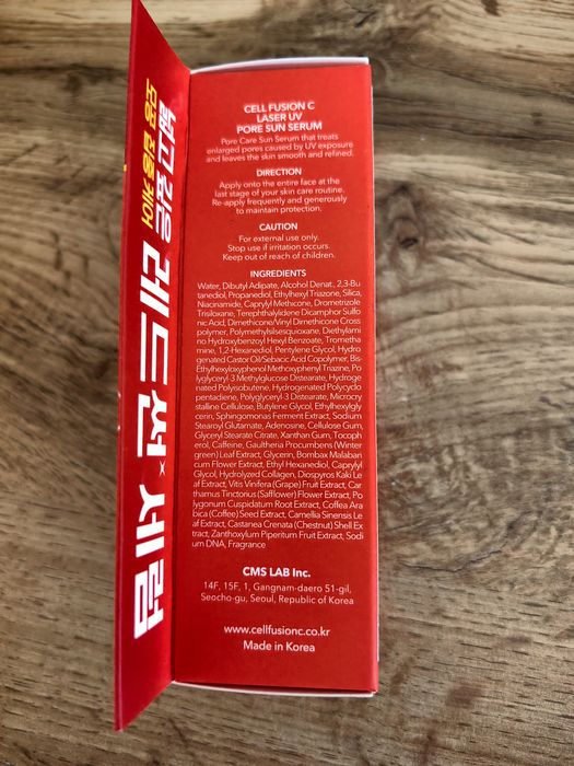 Cellfusion laser uv serum z filtrem uv