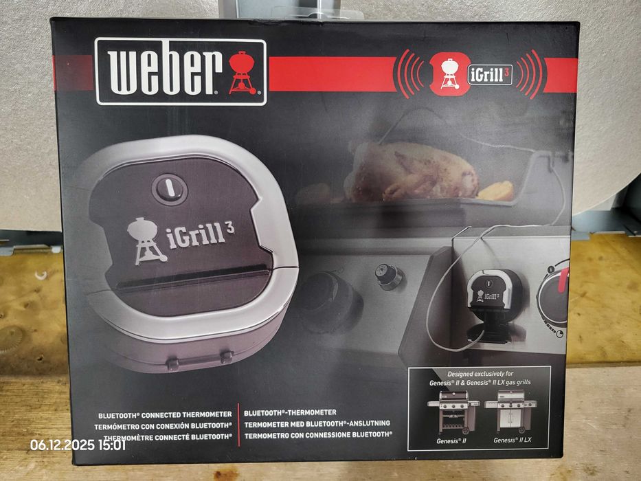 Weber iGrill3 NOWA Sonda/Termometr PREZENT