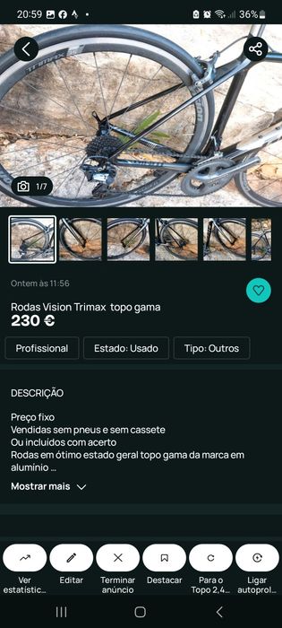 Acessórios para bicicletas oportunidades