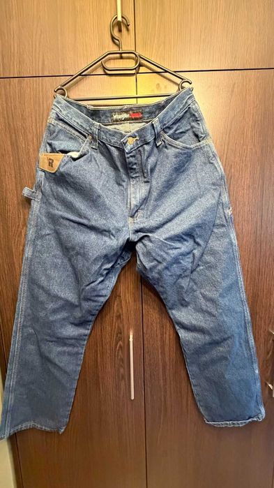 Spodnie jeansy Wrangler RIGGS Carpenter W42 L32