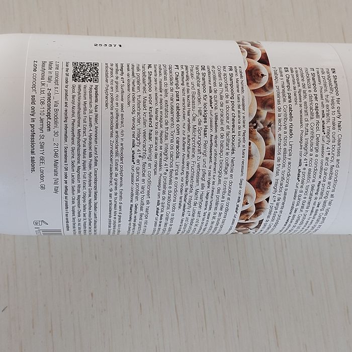 Milk Shake 1000 ml  szampon do włosów kręconych