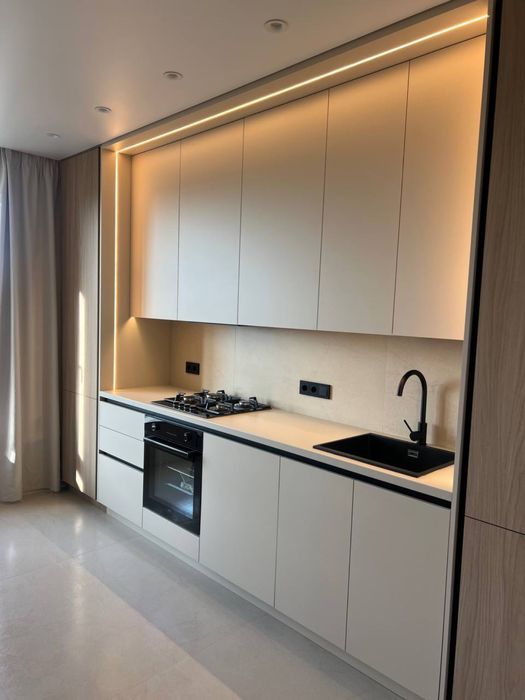 Двокімнатна CREAMY apartment у ЖК Нові метри