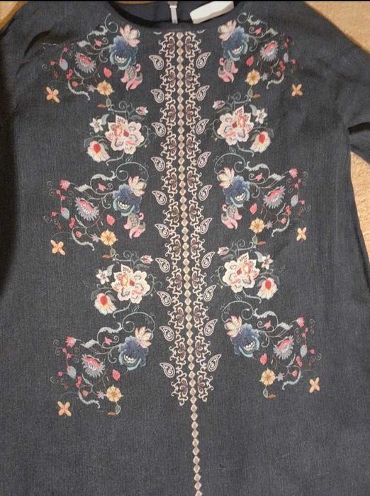 Sukienka granatowa Zara, rozm. 140