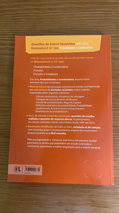 Livro de Matemática A - Questões de exames resolvidos