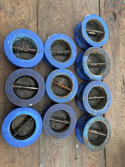 Запорная арматура задвижки(кран межфланцевый баттерфляй), клапана Б/У