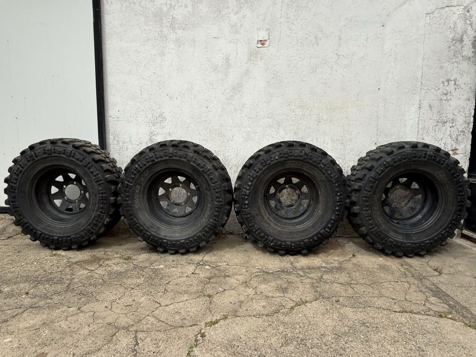 Pneus 31 Fedima Sirocco com jantes offset