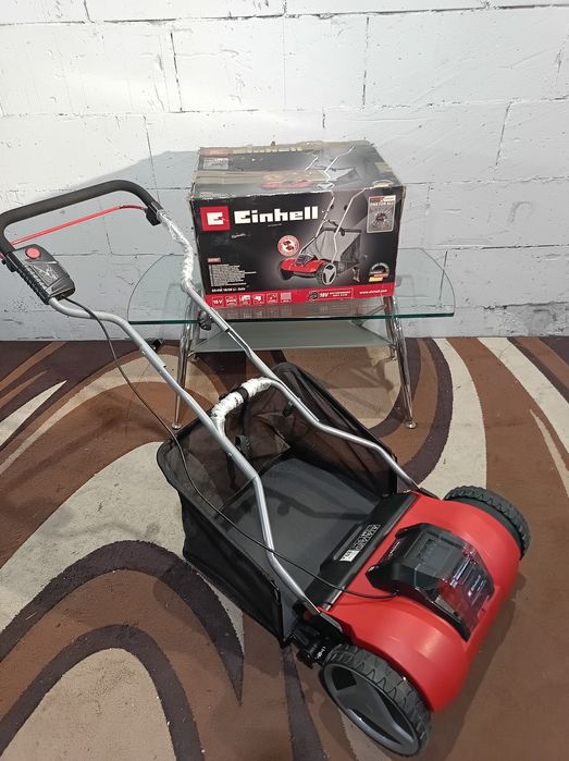 Kosiarka elektryczna akumulatorowa Einhell.