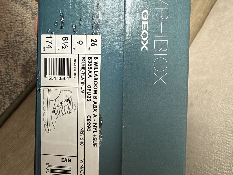 Зимові черевики Geox