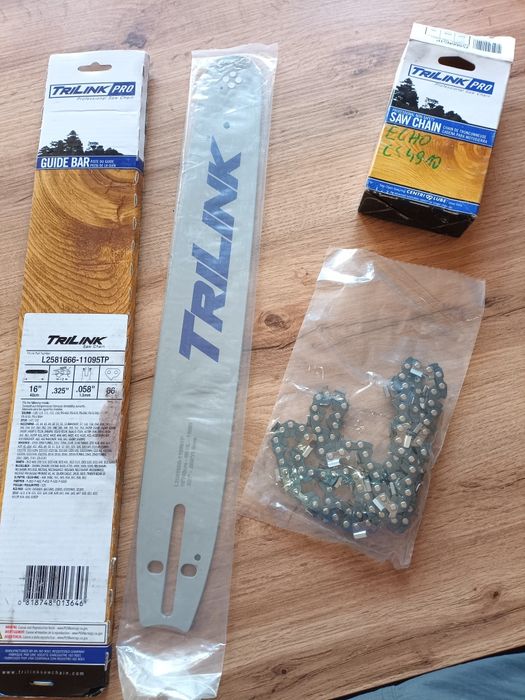 Zestaw tnący prowadnica 16cali łańcuch 325 40cm Husqvarna Makita
