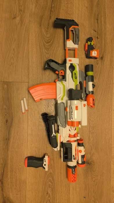 NERF Modulus Blaster ECS 10, Hasbro, wersja rozbudowana