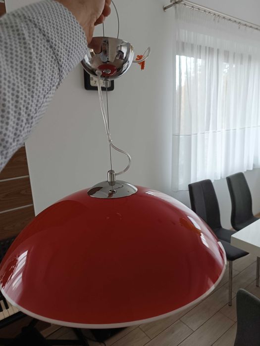 Lampa wisząca Szkło - Chrom