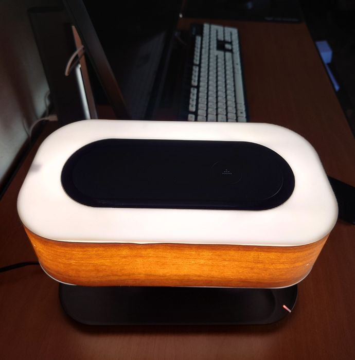 Світильник з BT та індукціїн заряд 4smarts 4S462255 Smart-Bonsai-QI B7