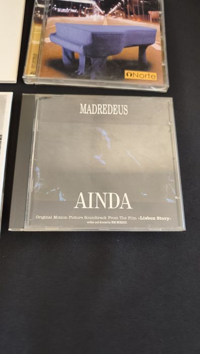 Lote 4 Cd's Musica Portuguesa (Jorge Palma/Madredeus/Rui Veloso)