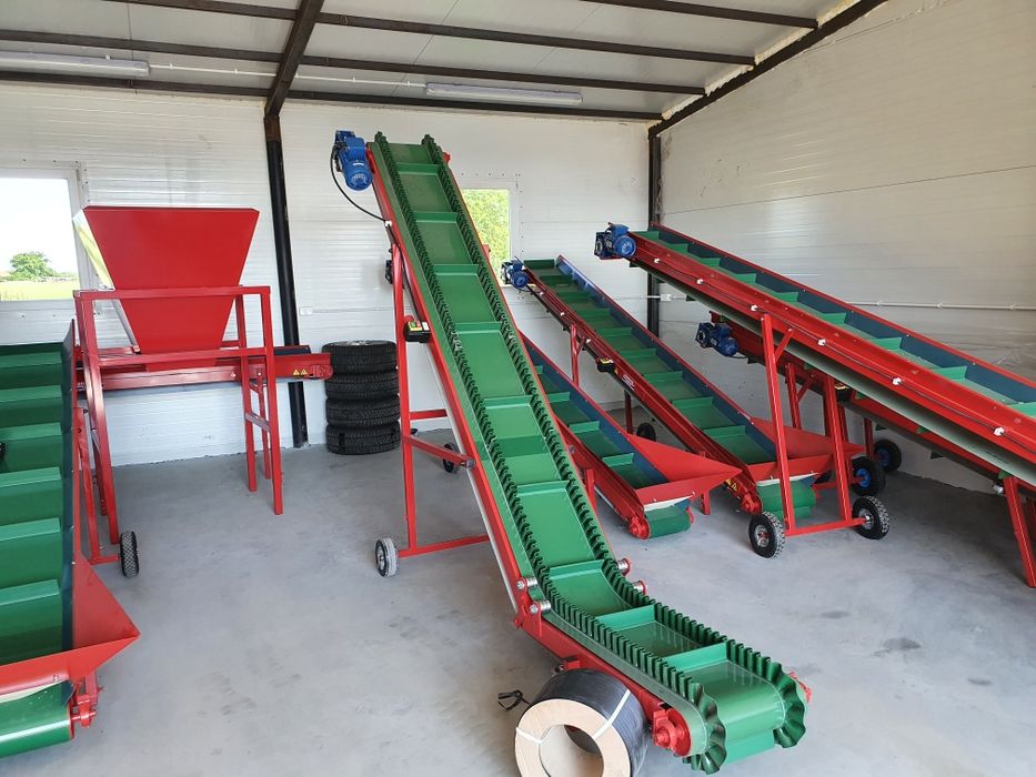 DZWIG-POL Stół przebierczy,,taśmociąg,podajnik taśmowy,przenośnik