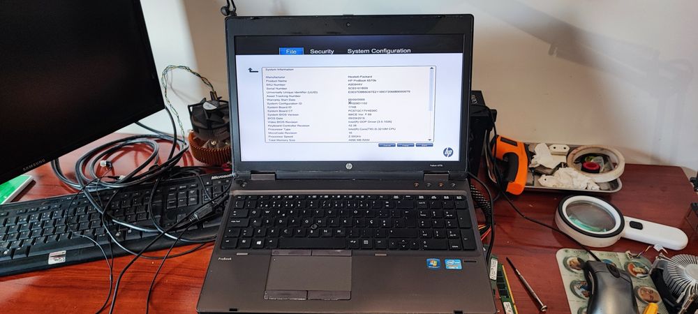 Portátil HP Probook 6570b +i5 + 4GB