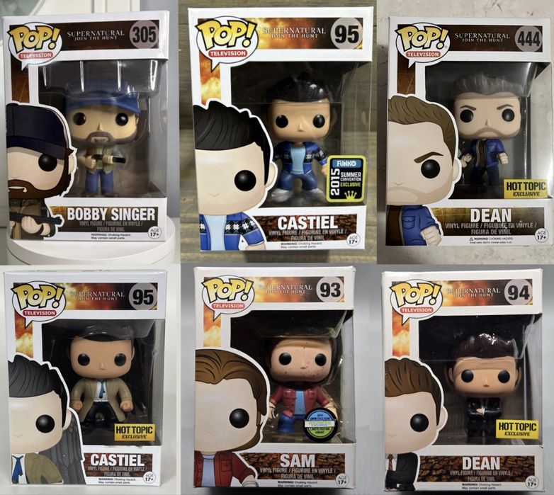 funko pop supernatural - купити дитячі ігрові фігурки - Ціна на OLX.ua