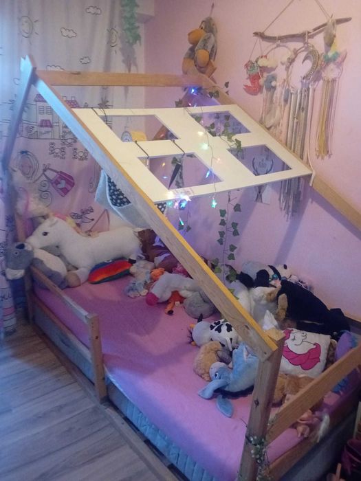 Cama casa 90X200