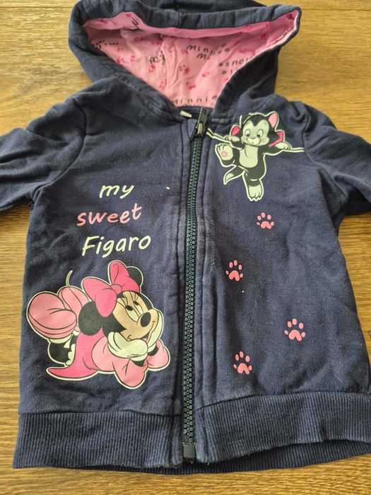 Bluza rozpinana 6-9 msc 74 cm Disney Baby Minnie Mouse