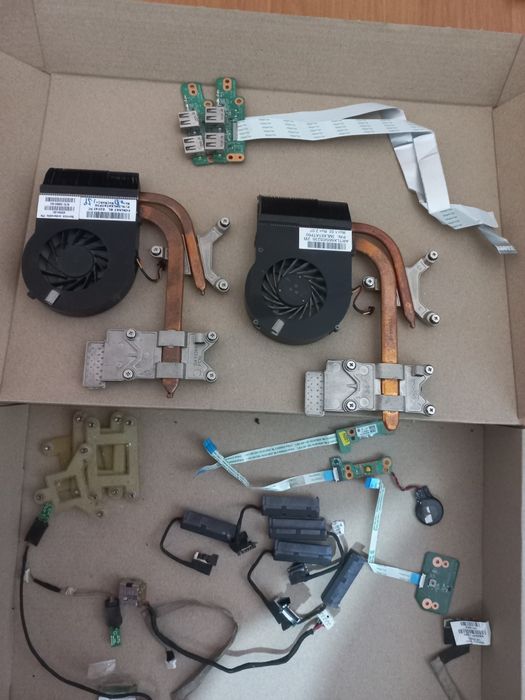 Охлаждение HP Pavilion dv6 3000 dv7 4000 шлейф