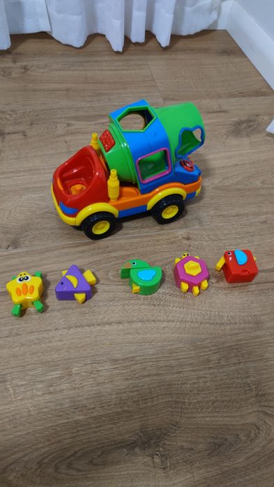 Betoniarka edukacyjna autko grająca