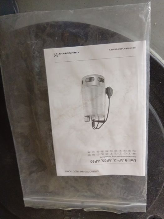 Depósito recolha de aguas com 2 bombas Grundfos