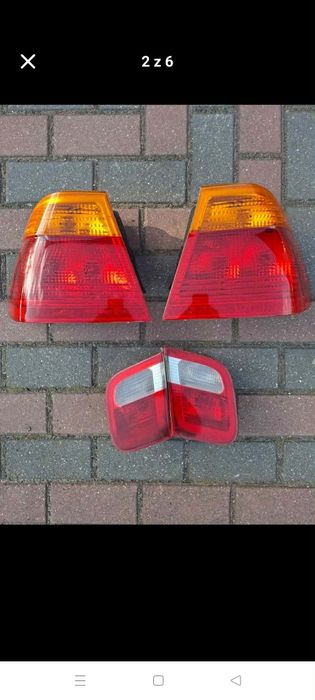 Lampy przód + tył