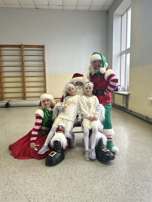 Санта Клаус Ельфи Дід Мороз Снігуронька Аніматори