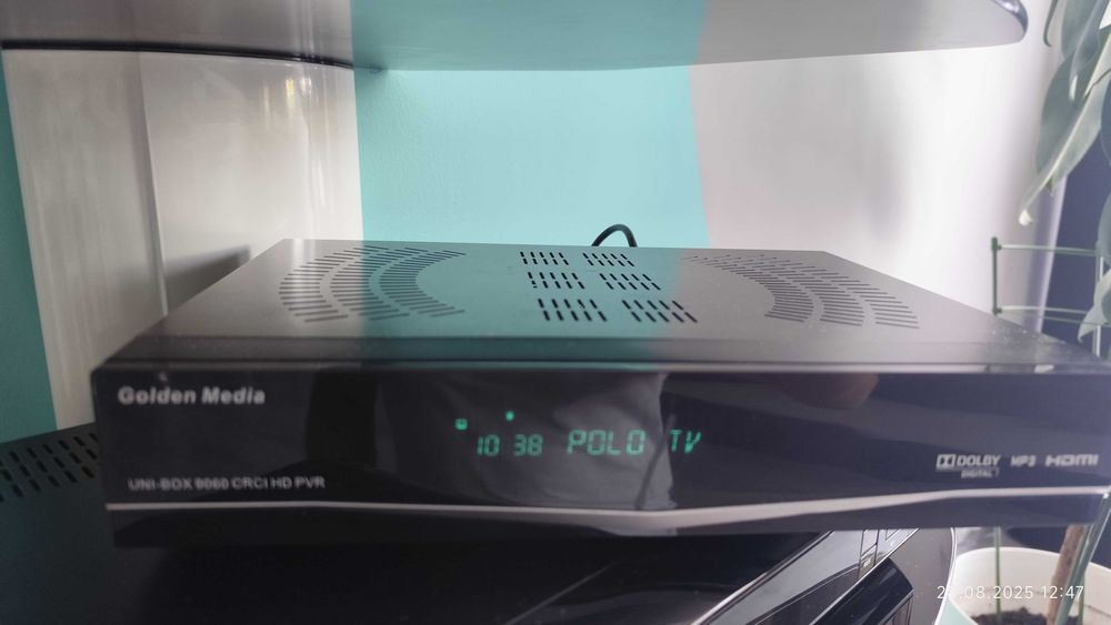 Dekoder SAT Golden Media UNI BOX 9060 CRCI HD PVR w pełni sprawny !