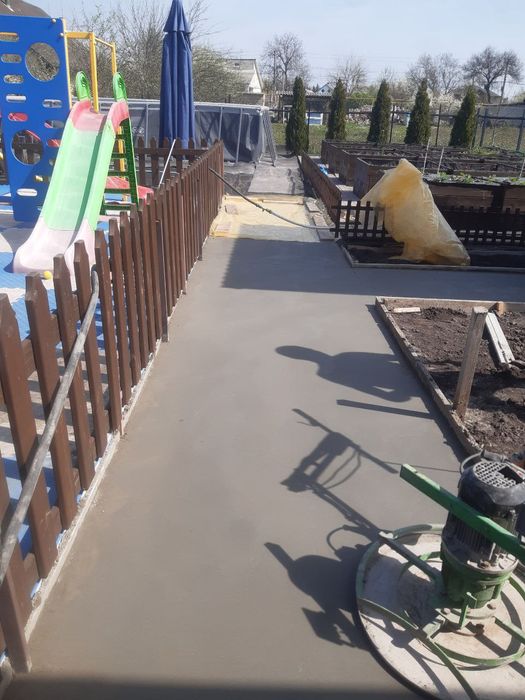 Полусухая стяжка, Стяжка пола,Машинная стяжка, Полистиролбетон,Стяжка