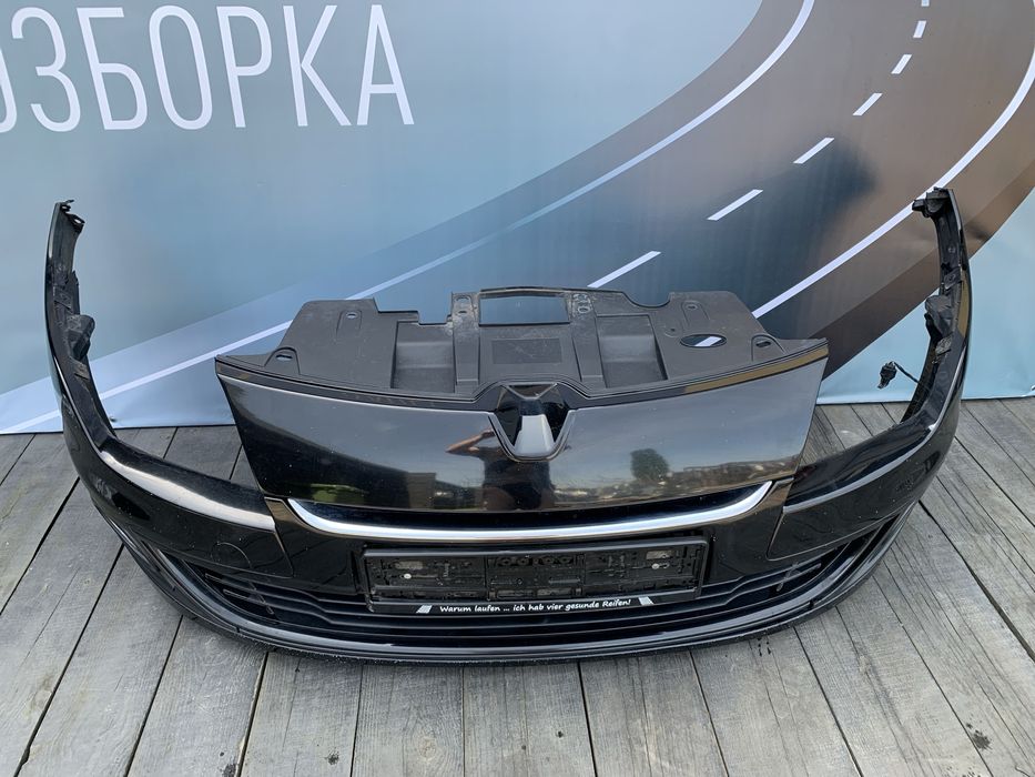 Передній бампер рено меган 3, бампер перід Renault Megane 3 Tegne