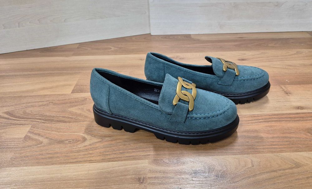 Półbuty damskie zielone r 38 nowe