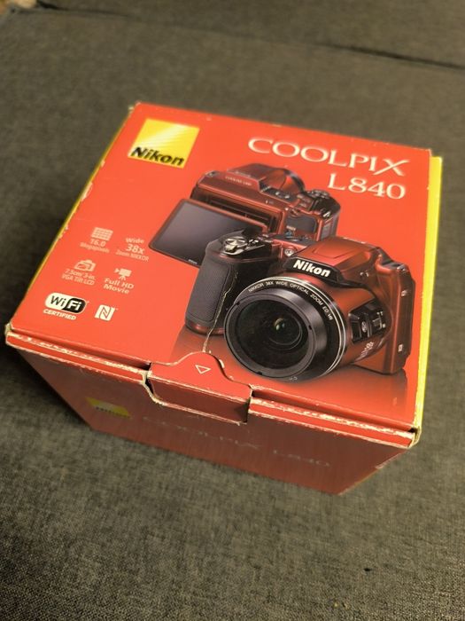 NIKON COOLPIX L840 – stan idealny – uzywany tylko  2 razy