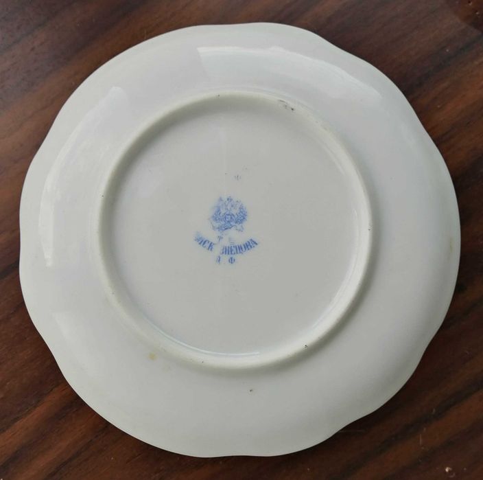 Кофейная пара «Пень с топором», Российская империя, 1892-1917 гг.